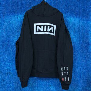 Nine Inch Nails North American Tour Rock Hoodie Size XXL
